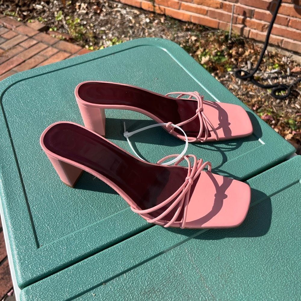 STAUD Pippa Slide Heels NWT - Picture 3 of 11